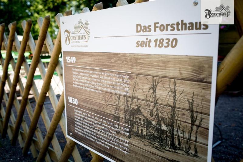 Hotel Forsthaus Leiner Berg Dessau-Rosslau Exterior foto